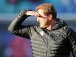 Ralph Hasenhüttl vor dem Spiel in Dortmund: «Wir sind allein auf weiter Flur, die da vorne an den Bayern dran sind.» Foto: Jan Woitas