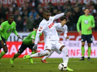 Anthony Modeste trifft gegen Wolfsburg per Elfmeter Anthony Modeste trifft gegen Wolfsburg per Elfmeter