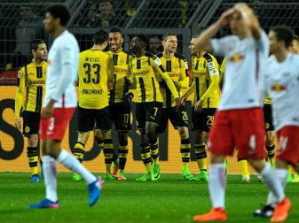 Aubameyang trifft - BVB schlägt RB Leipzig mit 1:0 Aubameyang trifft - BVB schlägt RB Leipzig mit 1:0