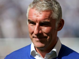 Noch ungeschlagen als KSC-Trainer: Mirko Slomka Noch ungeschlagen als KSC-Trainer: Mirko Slomka