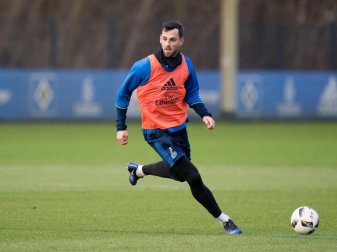 Mergim Mavraj: «Der Pokal bietet die Chance, unsere Leistung aus dem Spiel gegen Leverkusen zu bestätigen.» Foto: Daniel Reinhardt Mergim Mavraj: «Der Pokal bietet die Chance, unsere Leistung aus dem Spiel gegen Leverkusen zu bestätigen.» Foto: Daniel Reinhardt