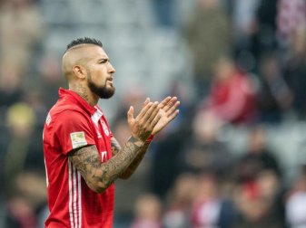 Arturo Vidal will mit dem FC Bayern ins Pokal-Viertelfinale einziehen. Foto: Matthias Balk Arturo Vidal will mit dem FC Bayern ins Pokal-Viertelfinale einziehen. Foto: Matthias Balk