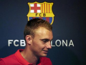 Jasper Cillesen präsentierte sich gegen Atletico in starker Form. Foto: Alejandro Garcia Jasper Cillesen präsentierte sich gegen Atletico in starker Form. Foto: Alejandro Garcia