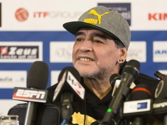 Diego Maradona wird zukünftig für die FIFA arbeiten. Foto: Emanuele Sessa Diego Maradona wird zukünftig für die FIFA arbeiten. Foto: Emanuele Sessa