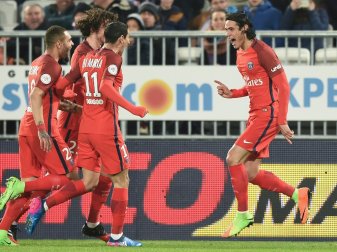 Paris St. Germain schließt zu Tabellenführer Monaco auf Paris St. Germain schließt zu Tabellenführer Monaco auf