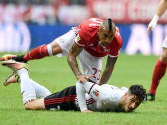 Im Hinspiel in München besiegte der FC Bayern den FC Ingolstadt mit 3:1. Foto: Tobias Hase Im Hinspiel in München besiegte der FC Bayern den FC Ingolstadt mit 3:1. Foto: Tobias Hase