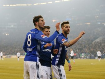 Goretzka (l.) und Burgstaller (r.) sind die Matchwinner Goretzka (l.) und Burgstaller (r.) sind die Matchwinner
