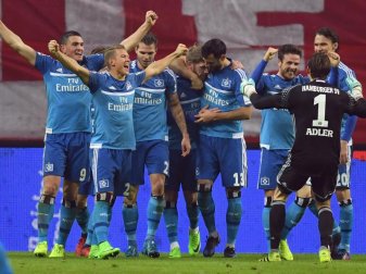 Zum ersten Mal seit 2008 hat der HSV wieder drei Pflichtspiele in Serie zu Null gewonnen. Foto: Hendrik Schmidt Zum ersten Mal seit 2008 hat der HSV wieder drei Pflichtspiele in Serie zu Null gewonnen. Foto: Hendrik Schmidt