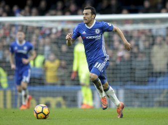 Pedro brachte Chelsea in der siebten Minute in Führung Pedro brachte Chelsea in der siebten Minute in Führung