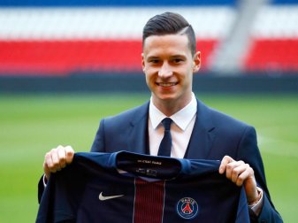 Julian Draxler wechselte während der Winterpause von Wolfsburg nach Paris. Foto: Francois Mori Julian Draxler wechselte während der Winterpause von Wolfsburg nach Paris. Foto: Francois Mori