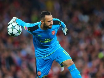 David Ospina steht gegen den Rekordmeister im Kasten David Ospina steht gegen den Rekordmeister im Kasten