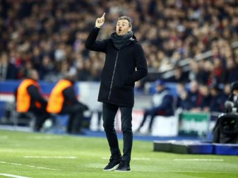 Luis Enriques Barcelona kassierte in Paris eine klare Pleite. Foto: Francois Mori