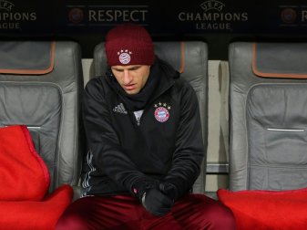 Thomas Müller sitzt gegen Arsenal zunächst draußen Thomas Müller sitzt gegen Arsenal zunächst draußen