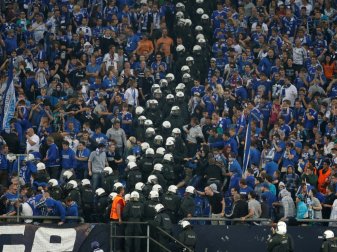 Ausschreitungen gab es schon beim Duell 2013 Ausschreitungen gab es schon beim Duell 2013