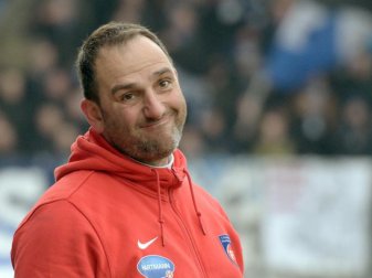 Frank Schmidt ist der Trainer des 1. FC Heidenheim. Foto: Stefan Puchner Frank Schmidt ist der Trainer des 1. FC Heidenheim. Foto: Stefan Puchner
