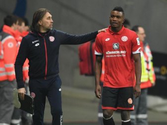 Jhon Cordoba kam vor dieser Saison für rund 6,5 Millionen Euro vom spanischen Club FC Granada. Foto: Arne Dedert Jhon Cordoba kam vor dieser Saison für rund 6,5 Millionen Euro vom spanischen Club FC Granada. Foto: Arne Dedert