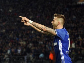 Guido Burgstaller traf im Hinspiel für den FC Schalke 04. Foto: Ina Fassbender Guido Burgstaller traf im Hinspiel für den FC Schalke 04. Foto: Ina Fassbender