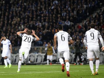 Pjaca jubelt nach seinem Treffer in der 72. Minute Pjaca jubelt nach seinem Treffer in der 72. Minute