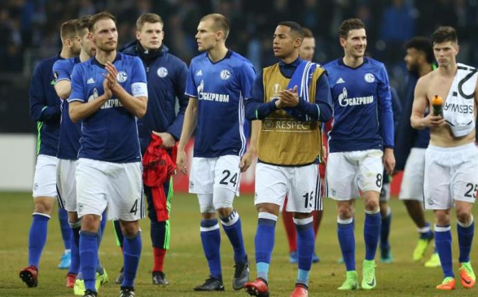 Der FC Schalke 04 hat das Achtelfinale der Europa League erreicht. Foto: Friso Gentsch