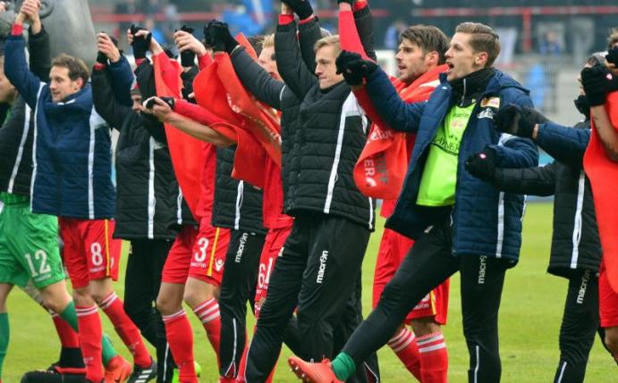 Der 1. FC Union Berlin ist derzeit Dritter in der 2. Bundesliga. Foto: Maurizio Gambarini
