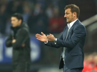 Schalke-Trainer Markus Weinzierl erwartet ein intensives Spiel gegen Hoffenheim. Foto: Ina Fassbender Schalke-Trainer Markus Weinzierl erwartet ein intensives Spiel gegen Hoffenheim. Foto: Ina Fassbender