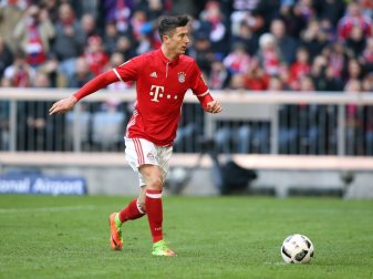 Hat mittlerweile 19 Tore auf dem Konto: Lewandowski Hat mittlerweile 19 Tore auf dem Konto: Lewandowski