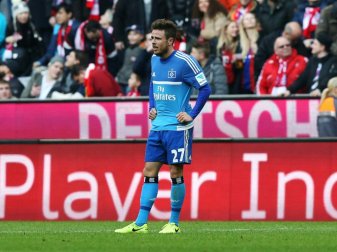 Nicolai Müller musste mal wieder ein Debakel miterleben Nicolai Müller musste mal wieder ein Debakel miterleben