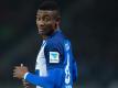 Salomon Kalou kann wieder für die Hertha auflaufen. Foto: Annegret Hilse