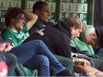 Clemens Fritz hat sich eine Verletzung am Sprunggelenk zugezogen. Foto: Carmen Jaspersen