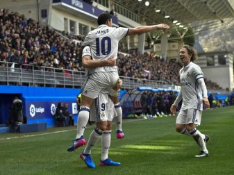 4:1 gewann Real Madrid in Eibar. Foto: Alvaro Barrientos 4:1 gewann Real Madrid in Eibar. Foto: Alvaro Barrientos