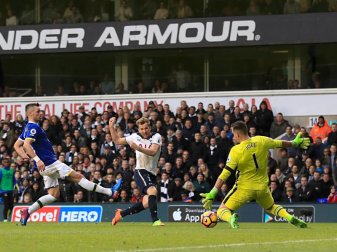 Harry Kane erzielte zwei Treffer für Tottenham. Foto: Adam Davy