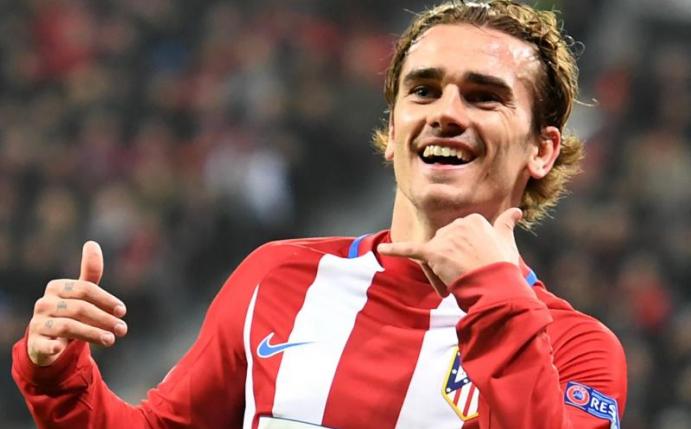 Antoine Griezmann traf zweimal für Atlético Madrid. Foto: Marius Becker