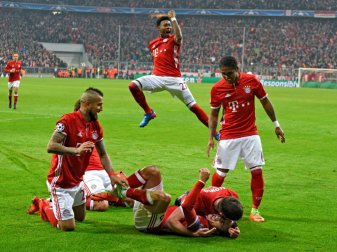 Champions League: Bayern so gut wie im Viertelfinale Champions League: Bayern so gut wie im Viertelfinale