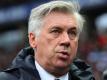 Münchens Trainer Carlo Ancelotti will die Aufgabe in London seriös angehen. Foto: Christian Charisius