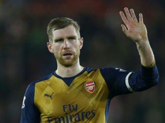 Steht bald wieder auf dem Rasen: Per Mertesacker Steht bald wieder auf dem Rasen: Per Mertesacker