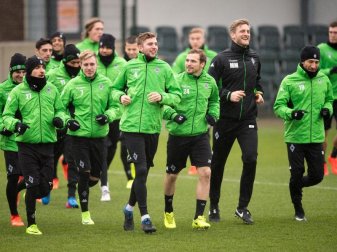 Borussia Mönchengladbach geht wegen der aktuellen From als Favorit ins Spiel gegen Schalke. Foto: Marius Becker Borussia Mönchengladbach geht wegen der aktuellen From als Favorit ins Spiel gegen Schalke. Foto: Marius Becker