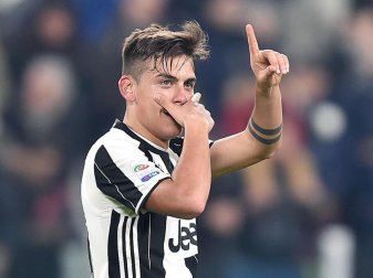 Paulo Dybala hat den Treffer zum 2:1-Sieg für Juventus im Klassiker gegen Milan erzielt. Foto: Alessandro Di Marco Paulo Dybala hat den Treffer zum 2:1-Sieg für Juventus im Klassiker gegen Milan erzielt. Foto: Alessandro Di Marco