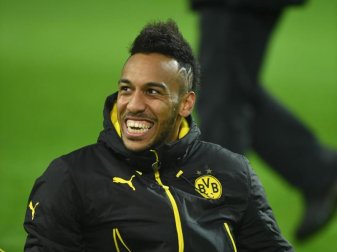 Pierre-Emerick Aubameyang hat beim BVB einen Vertrag bis 2020. Foto: Bernd Thissen Pierre-Emerick Aubameyang hat beim BVB einen Vertrag bis 2020. Foto: Bernd Thissen