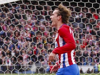 Antonie Griezmann schoss Atlético zum Sieg. Foto: Enrique de la Fuente Antonie Griezmann schoss Atlético zum Sieg. Foto: Enrique de la Fuente