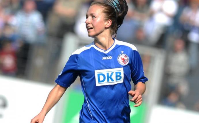 Potsdams Lia Wälti erzielte im Spiel gegen Hoffenheim das Tor des Tages. Foto: Oliver Mehlis
