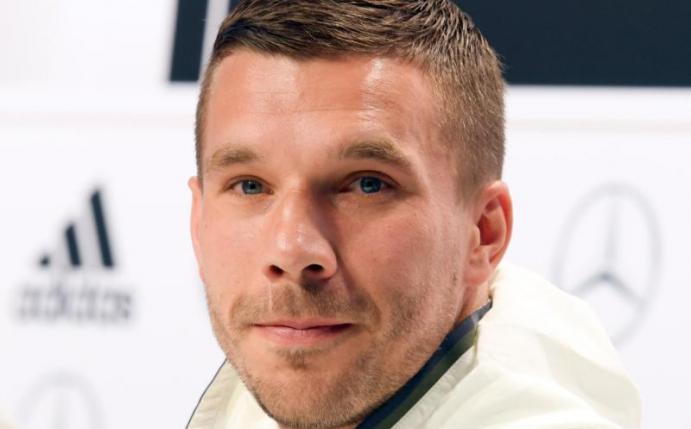 Lukas Podolski steht am 22. März gegen England zum letzten Mal im Aufgebot der deutschen Nationalmannschaft. Foto: Arne Dedert