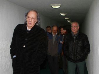 Kritik am argentinischen Fußball: César Menotti (l.) Kritik am argentinischen Fußball: César Menotti (l.)