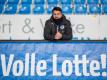 Lottes Trainer Ismail Atalan freut sich auf die Partie gegen den BVB. Foto: Guido Kirchner