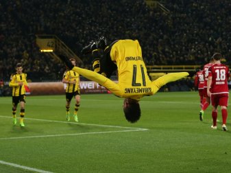 Der BVB gewinnt dank Pierre-Emerick Aubameyang Der BVB gewinnt dank Pierre-Emerick Aubameyang
