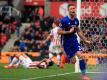 Chelseas Gary Cahill (r) jubelt über sein Tor zum 2:1 gegen Stoke City. Foto: Mike Egerton