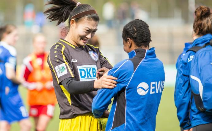 Turbine Potsdam hatte Grund zum Jubeln 
