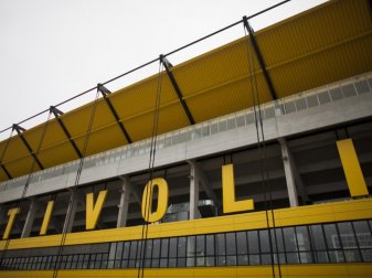 Alemannia Aachen trägt seine Heimspiele im Tivoli-Stadion aus. Foto: Rolf Vennenbernd Alemannia Aachen trägt seine Heimspiele im Tivoli-Stadion aus. Foto: Rolf Vennenbernd