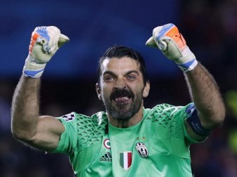 Torhüter Gianluigi Buffon steht vor seiner 1000. Partie. Foto: Julio Munoz