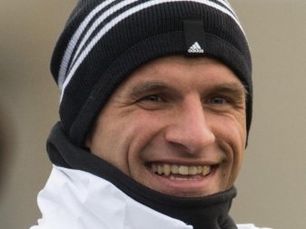 Thomas Müller ist der Spieler mit den meisten Einsätzen und Toren im aktuellen DFB-Kader. Foto: Bernd Thissen Thomas Müller ist der Spieler mit den meisten Einsätzen und Toren im aktuellen DFB-Kader. Foto: Bernd Thissen