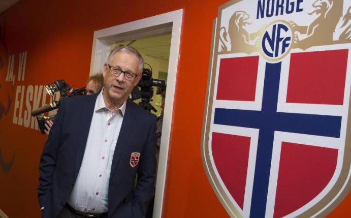 Trainer Lars Lagerbäck will Norwegen auf Platz zwei führen. Foto: Haakon Mosvold Larsen